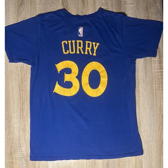 Steph Curry Golden State Warriors NBA #30 Jersey T-Shirt Medium - Picture 2 of 3